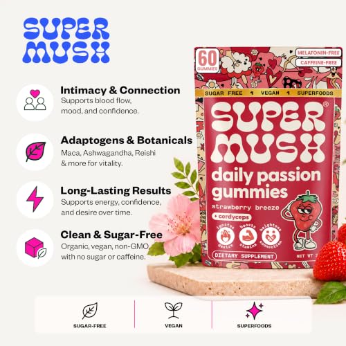SuperMush Daily Passion Gummies