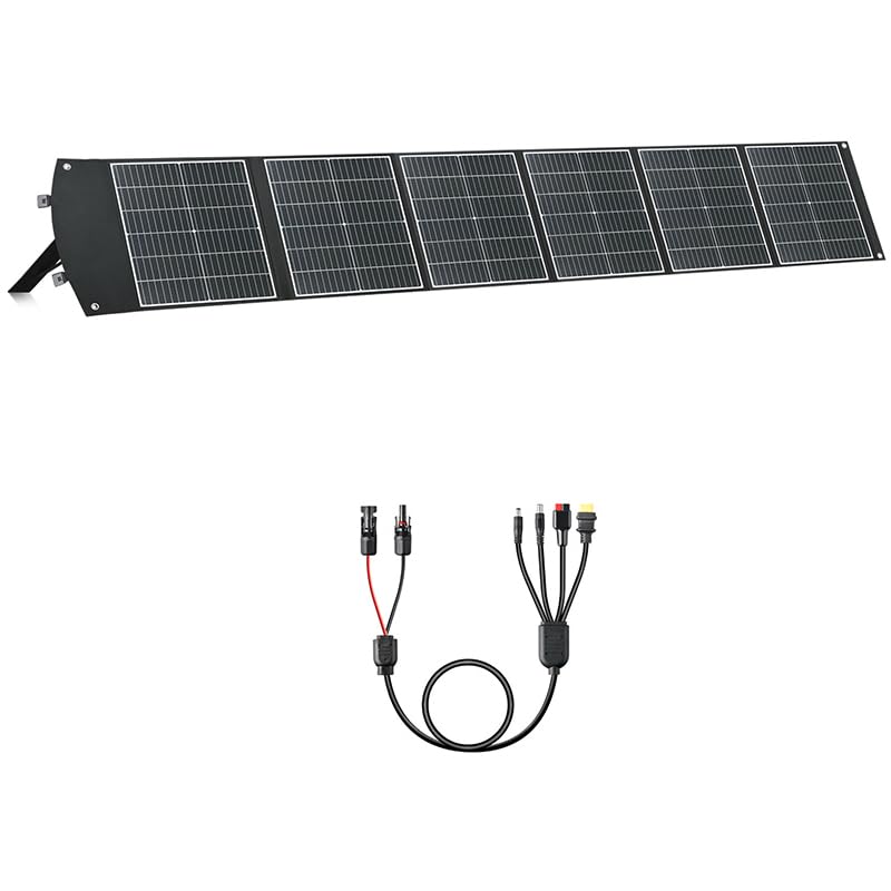 Panneau solaire pliable 200 W, compatibilité : module adaptateur d'alimentation DJI pour panneau solaire (MPPT),Power 2000, Power 1000 V2, Power 1000, Power 500