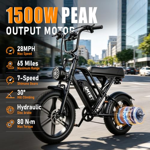 AMYET G60 1000W Commuter Ebike