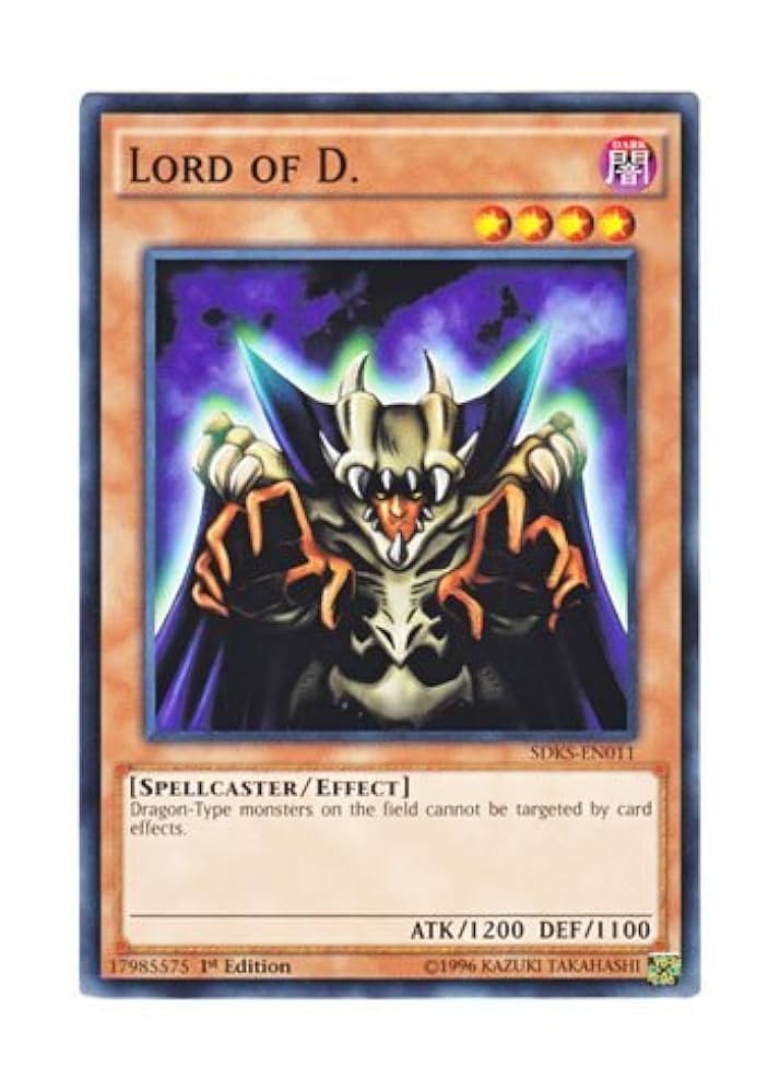 ロードオブドラゴン Amazon.co.jp: 遊戯王 英語版 SDKS-EN011 Lord of D. ロード