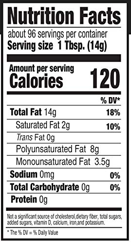 Amazon Brand - Happy Belly Soybean Vegetable Oil, 48 Fl Oz (Pack of 1) 5 Amazon Brand - Happy Belly Soybean Vegetable Oil, 48 Fl Oz (Pack of 1)