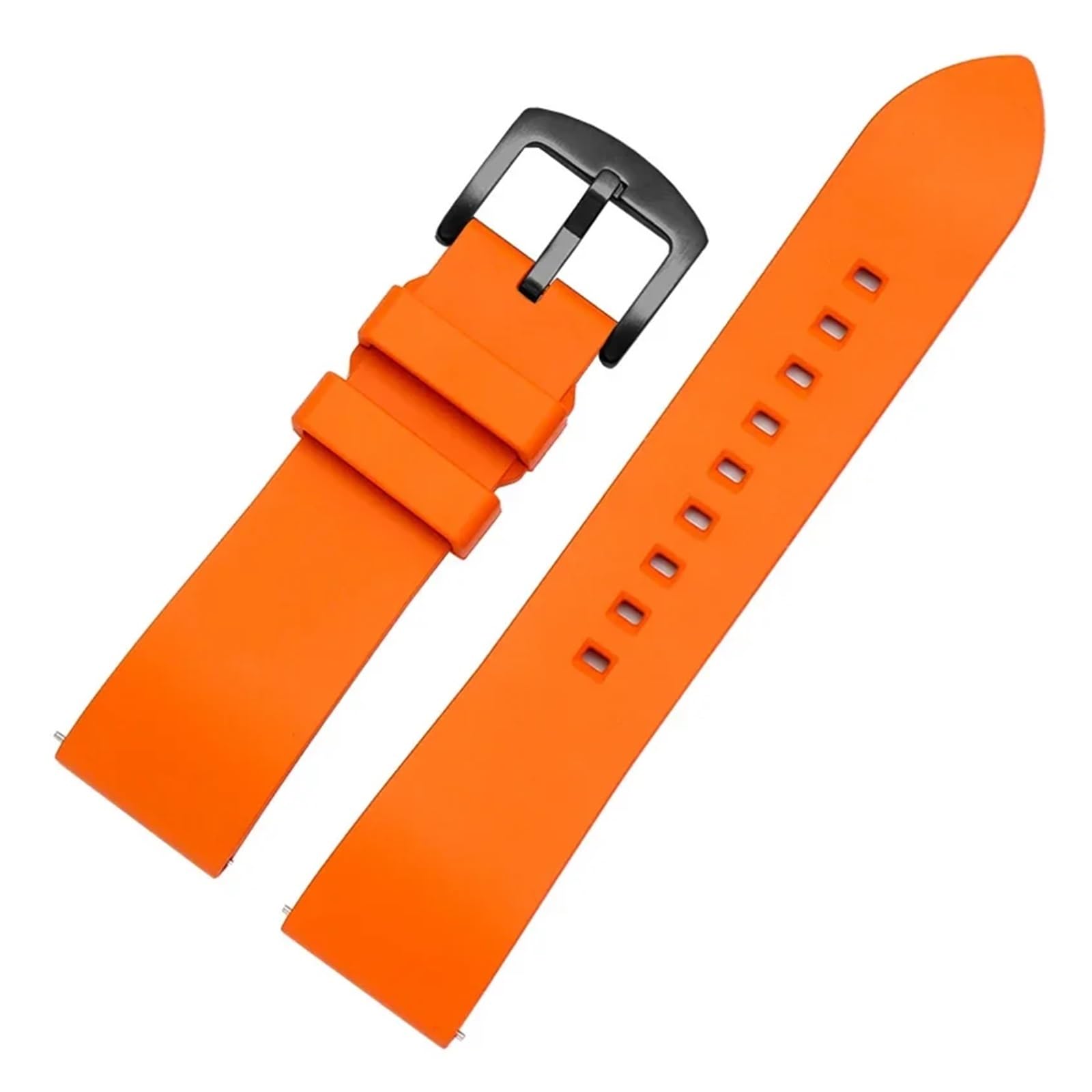 NINOMA20mm 22mm Compatible With S-eiko Diving Rubber Watch Strap Silicone Sport Wrist Band Bracelet Watchband Compatible With C-asio EFR-303L
