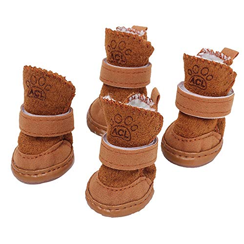 Scarpe Antiscivolo per Cani da Neve Antiscivolo