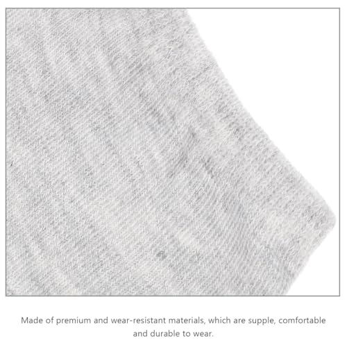 Image of DOITOOL Women Half Palm Socks Breathable No-Show Invisible Socks Sweat Absorbing Seamless Forefoot for High Heels and Daily Wear Comfort