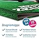itenga hochwertige Zeugnismappe A4 Motiv Fussball - wattierter Umschlag - 10 Klarsichthüllen in DIN A4 für bis zu 20 Dokumente