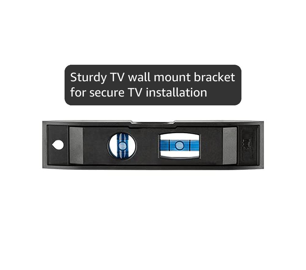 Mounting Dream TV Mount Fixed for Most 42-84 Inch Flat Screen TVs, UL Listed TV Wall Mount Bracket up to VESA 600 x 400mm and 132 lbs - Fits 16"/18"/24" Studs - Low Profile and Space Saving MD2163-K