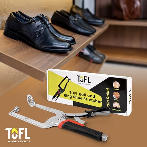 Image of TOFL Ball & Ring Shoe Stretcher, Bunion Pads & 4 oz Shoe Stretch Spray