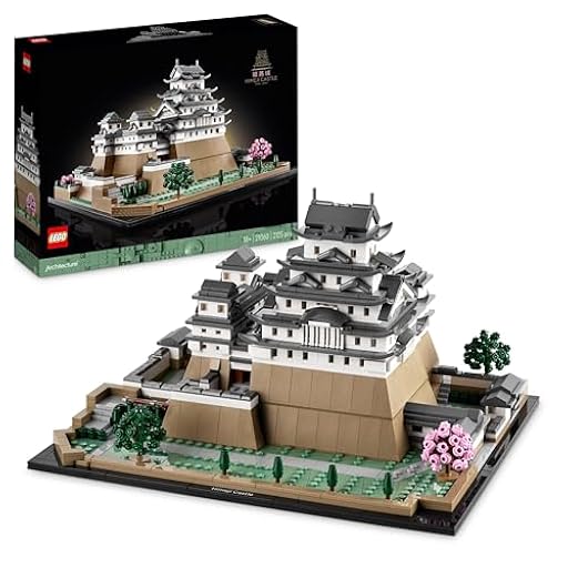 LEGO 21060 Architecture Castillo de Himeji, Set de Construcción de Maquetas para Adultos, Regalo para Aficionados a la Jardinería Creativa y a la Cultura Japonesa, Incluye Cerezos en Flor Construibles | Ya disponible en tu tienda friki favorita! En mundofriki.es!