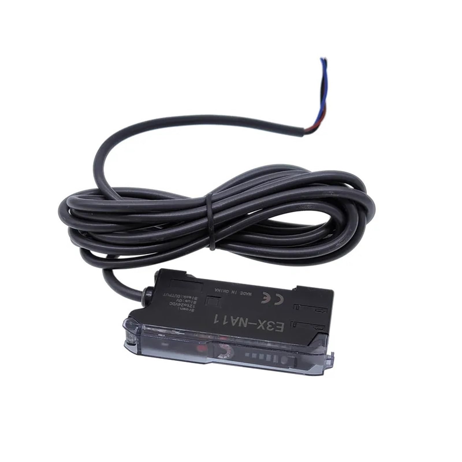 PXQCHAVLN Fiber Optic photoelectric Sensor Amplifier N22 E3X-NA11 EX-DN10 for Diffuse Reflected Beam Dual Digital Display Fast NPN FS-N18N(E3x-na11)