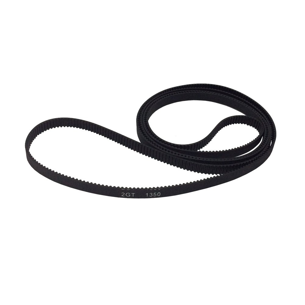 BEMONOC Pack of 2pcs 2GT Driver Belt 1350-2GT-6 Timing Belt in Closed Loop Rubber L=1350mm W=6mm 675 Teeth
