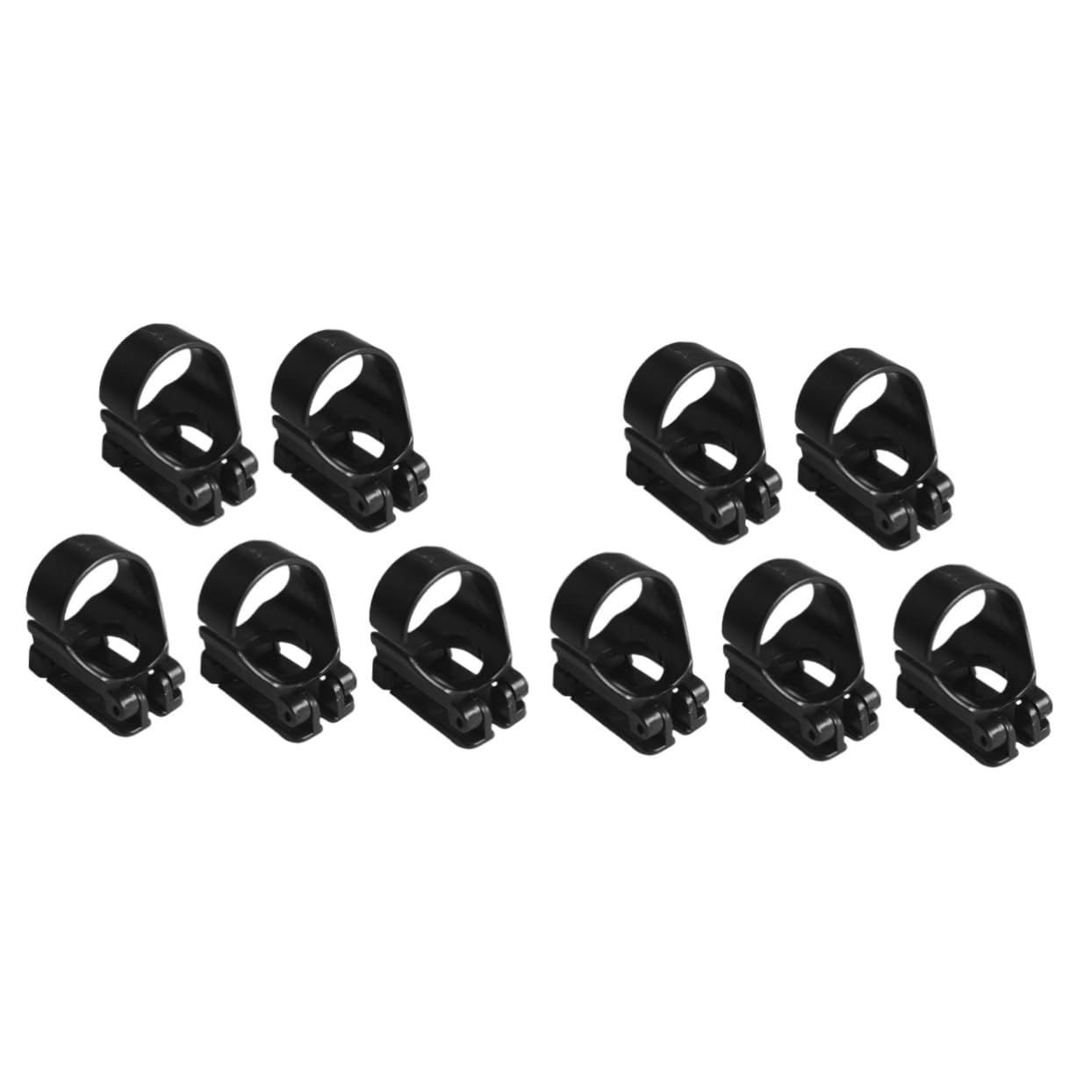 Milisten 10pcs Diving Tube Keeper Quick Release Mask Strap Holder Scuba Gear Accessory for Snorkeling Easy Installation for Enhanced Diving
