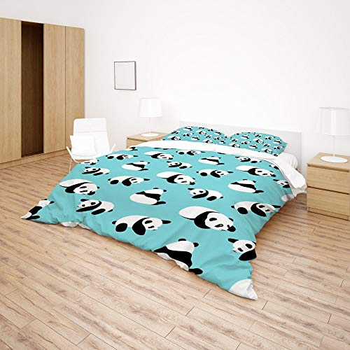 Housse de couette microfibre de polyester CHEHONG pour lit chambre et hôtel - 5