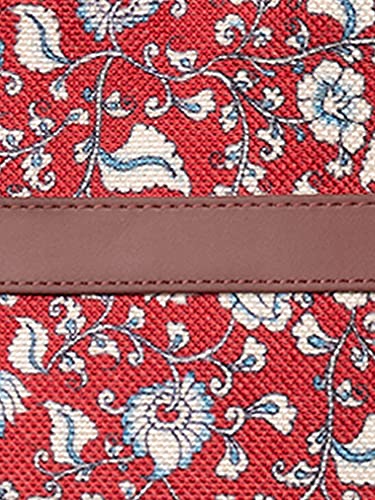 Image of ZOUK Urban Escape Bag | Stylish Vegan with Laptop Compartment, Trolley Sleeve & Anti-Theft Pocket |