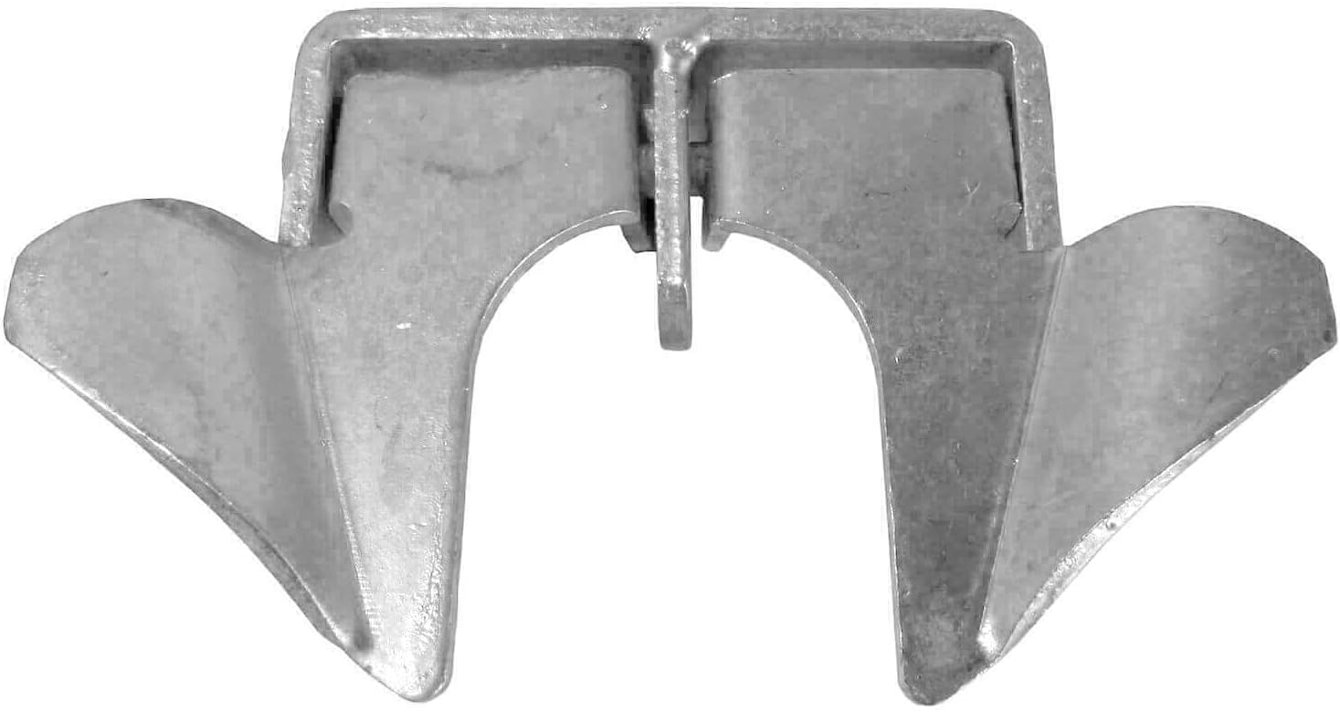 Wall Mount Gate Butterfly Fork Latch 13/8" to 15/8