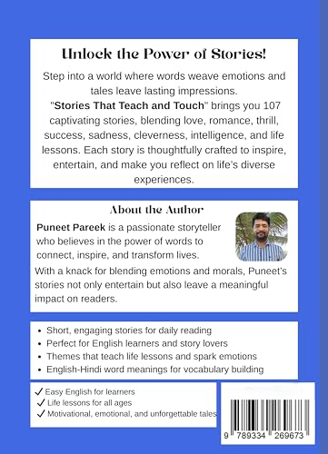 Image of Stories That Teach and Touch | Storybook | Bedtime Stories | Stories for English Learning | Story book