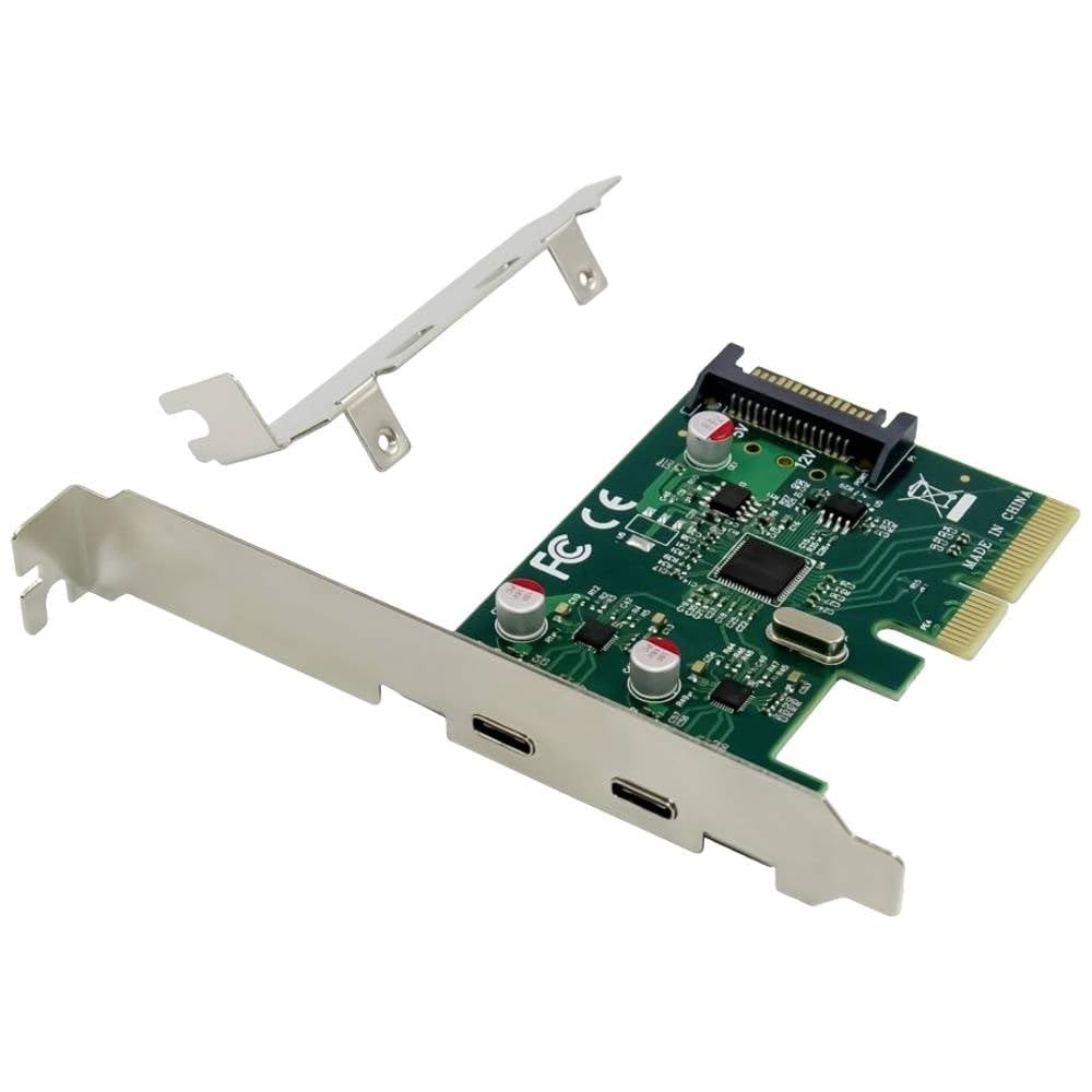 Conceptronic 2-Port USB 3.2 GEN 2 Type-C PCIE