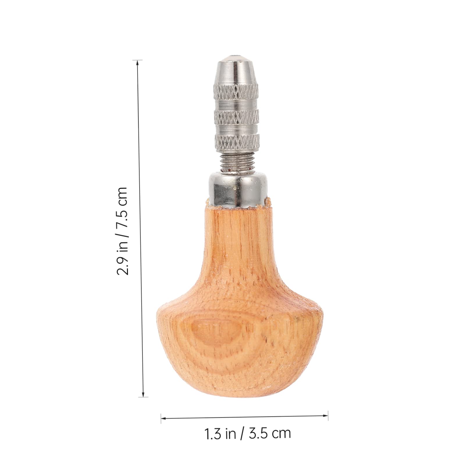 GALPADA 9sets Jewelry Watchmaking Tool Wooden Handle Drill Bit Pin Vise and Chuck Jewelry Making Suitable for Wood Beads and Model Kits