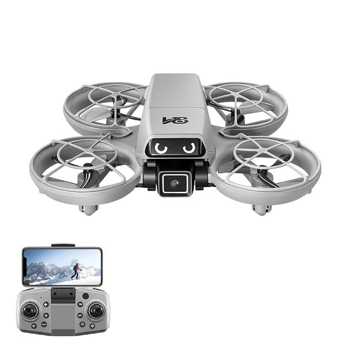 Drone with Dual Camera, Obstacle Avoidance, 50x Zoom tech quality features | Optical Flow Hover, Gesture Photography, One-Click Takeoff, Blade Protection, Beginner Friendly-image-33