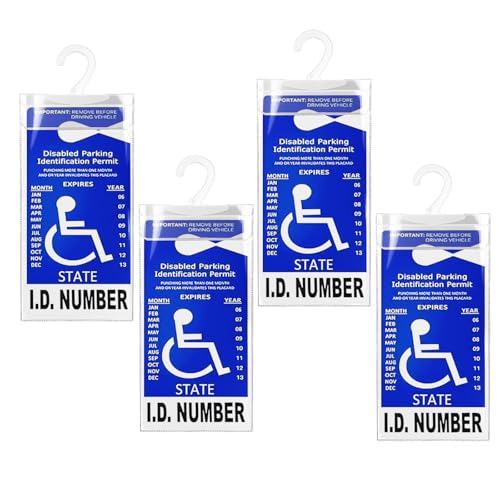 BEABOY Handicap Placard Holder for Auto, Ultra...