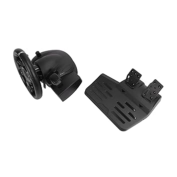 Gaming Vibrating Racing Wheel Adjustable Plug and Play Gaming Racing Wheel for