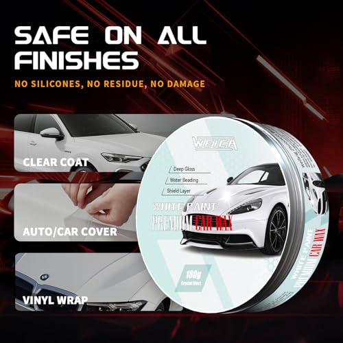 WEICA Car Wax for Silver Cars