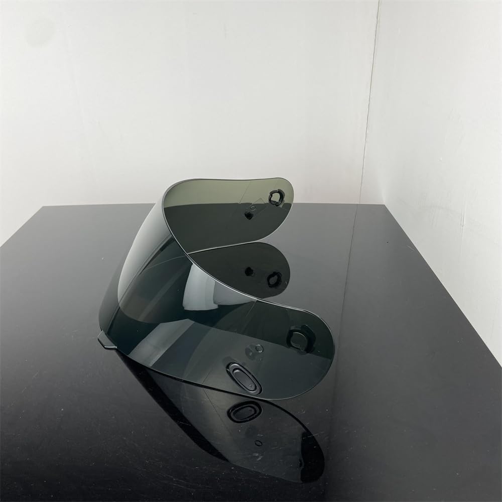 HJ-09 Helmet Visor Replacement,Motorcycle Helmet Face Shield Sunshield UV Protection for HJC CL-15 CL-17 CL-16 CL-SP AC-12 FS-10 CS-R1 IS-16 CS-R2 (Deep Black)