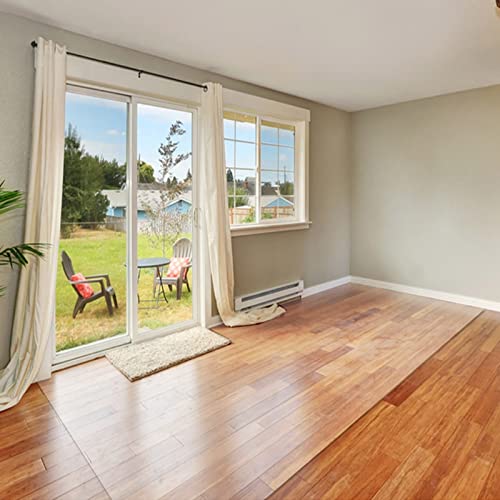 Extra große, transparente Vinyl-Bodenschutzmatte für Laminat und harte Oberflächen, perfekt für Hightraffic Areas, Bedrooms & Balkone. Ultimativer Schutz für Laminat und harte Oberflächen