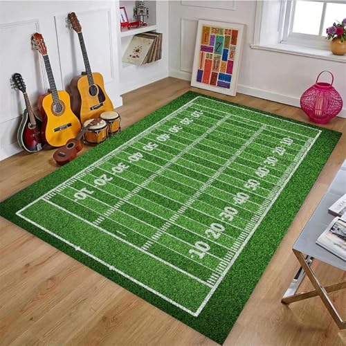 Tapete decorativo campo deportivo 3x4 pies miniatura 3