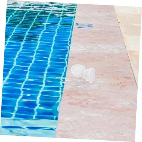 Tapones Blancos de Goma para Escalera de Piscina 2 Piezas miniatura 4