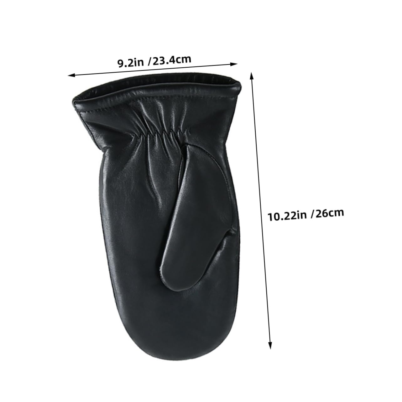 Healvian Mitones De Cuero Para Hombre Guantes Térmicos Diseño Sin Dedos Para Climas Fríos y Actividades Múltiples