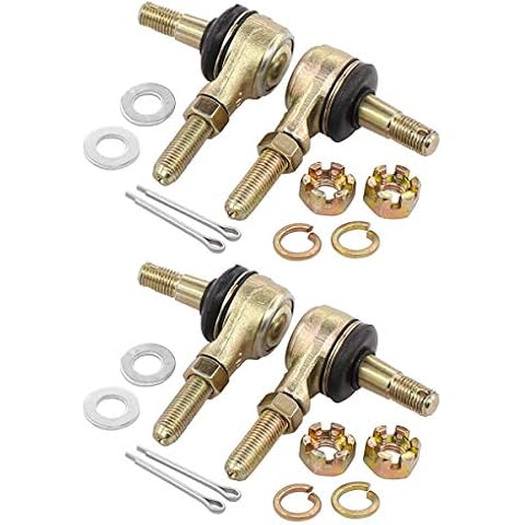 ApplianPar Pack of 2 Tie Rod End kit for Yamaha Breeze Raptor 125 660R Timberwolf 250 Warrior 350 Big Bear Wolverine Kodiak 700 Grizzly 550 Blaster 200 Suzuki Quadsport Z400 Vinson 500 King Quad 400 Cover
