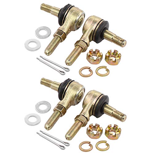 ApplianPar Pack of 2 Tie Rod End kit for Yamaha Breeze Raptor 125 660R Timberwolf 250 Warrior 350 Big Bear Wolverine Kodiak 700 Grizzly 550 Blaster 200 Suzuki Quadsport Z400 Vinson 500 King Quad 400