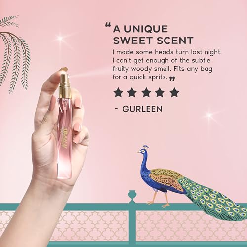 Image of Nykaa Wanderlust Jaipur Royal Pink Eau De Parfum I Travel size, mini Perfume for Women - 16 ml I Tuberose and Red fruits Perfume | Long-Lasting, Travel‐Friendly, Vegan,Paraben‐Free, IFRA Certified