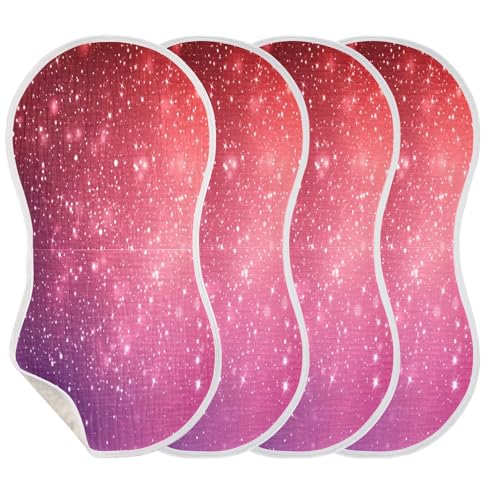 Shiny Dot Burp Cloths Cotton Baby Washcloths,Large 22x11in Burping Cloth Absorbent and Soft for Newborn Baby Boys and Girls,2 Pack3