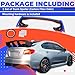 HECASA Trunk Spoiler Compatible with 2015-2021 Subaru WRX STI 4 Door Sedan Rear Trunk Spoiler Wing Lid ABS Plastic Carbon Fiber Color