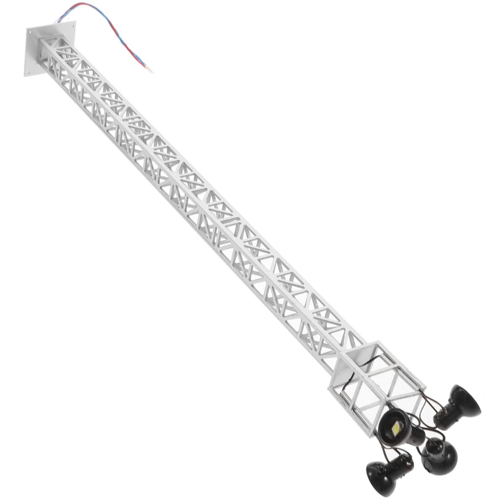 HOMSFOU Mini Train Model Scale Railroad Traffic Light Craft Kit Signal Light Models for Micro Landscape Decor