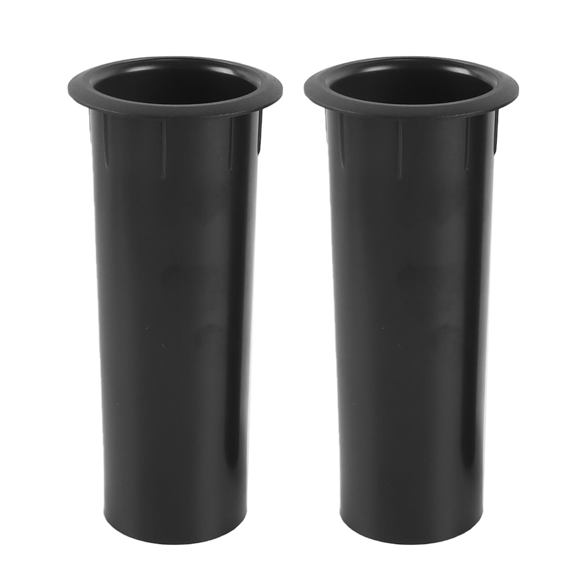 Riven 2 altoparlanti Air Port, 50 x 142 mm, tubo di collegamento per amplificatori bassi, altoparlanti domestici, pezzi di ricambio fai da te (nero)