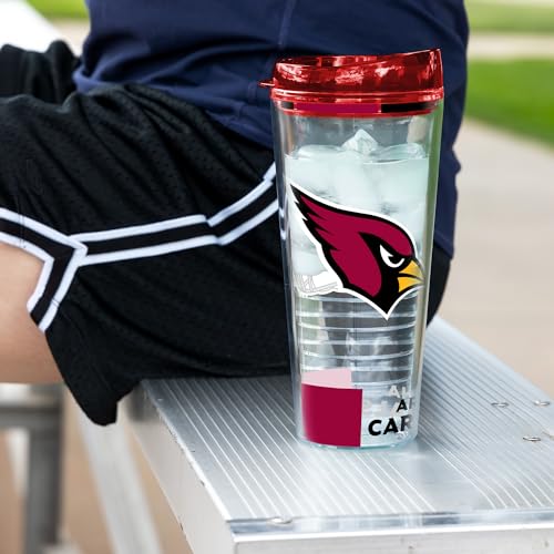 Image of Rico Industries NFL Football Double Wall Classic 16oz Or 20oz Tritan Tumbler W Lid