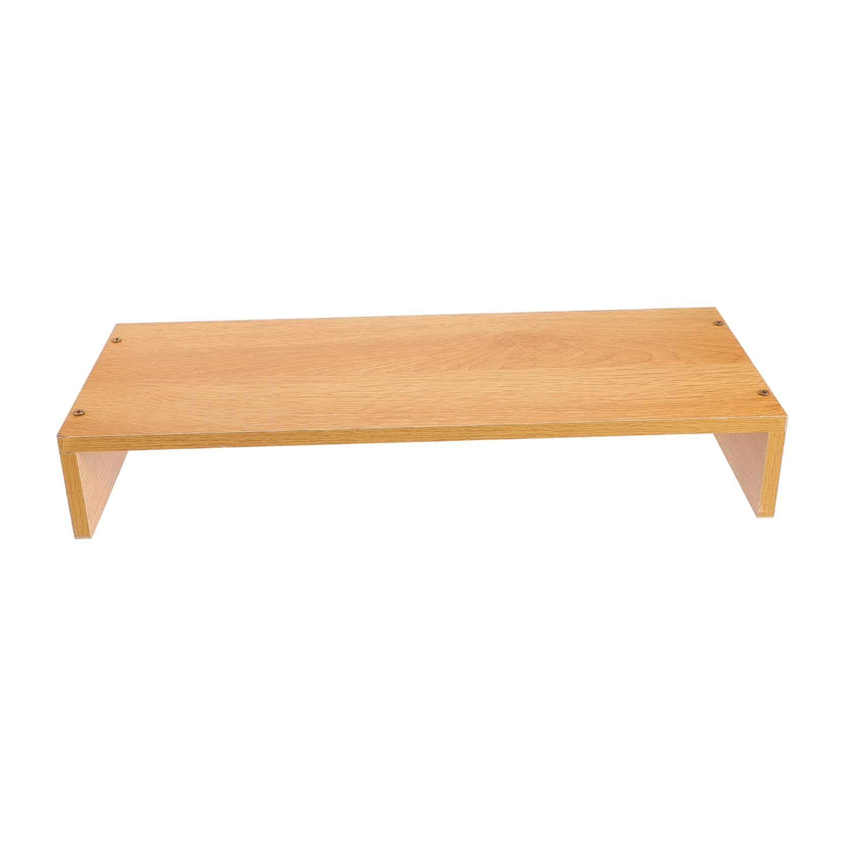 KOMBIUDA Alzata Monitor da Scrivania in Legno per Computer e Laptop | Supporto per Scrivania, Scrivania Organizer e Organizzazione Scrivania, Decorazioni Scuola