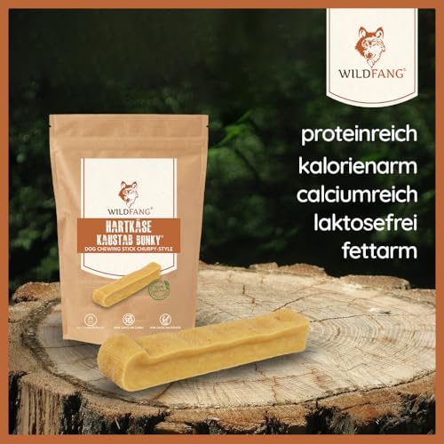 Wildfang Paket Willkommen Jungspund | Starterset für Welpen | Probierpaket | Kauwurzel aus Baumheide | Lederknochen | Kaustab aus Olivenholz | Probierset Hartkäse für Hunde (S - für kleine Hunde)