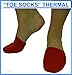 Proline Toe Socks Thermal - Black - Free Size Adult