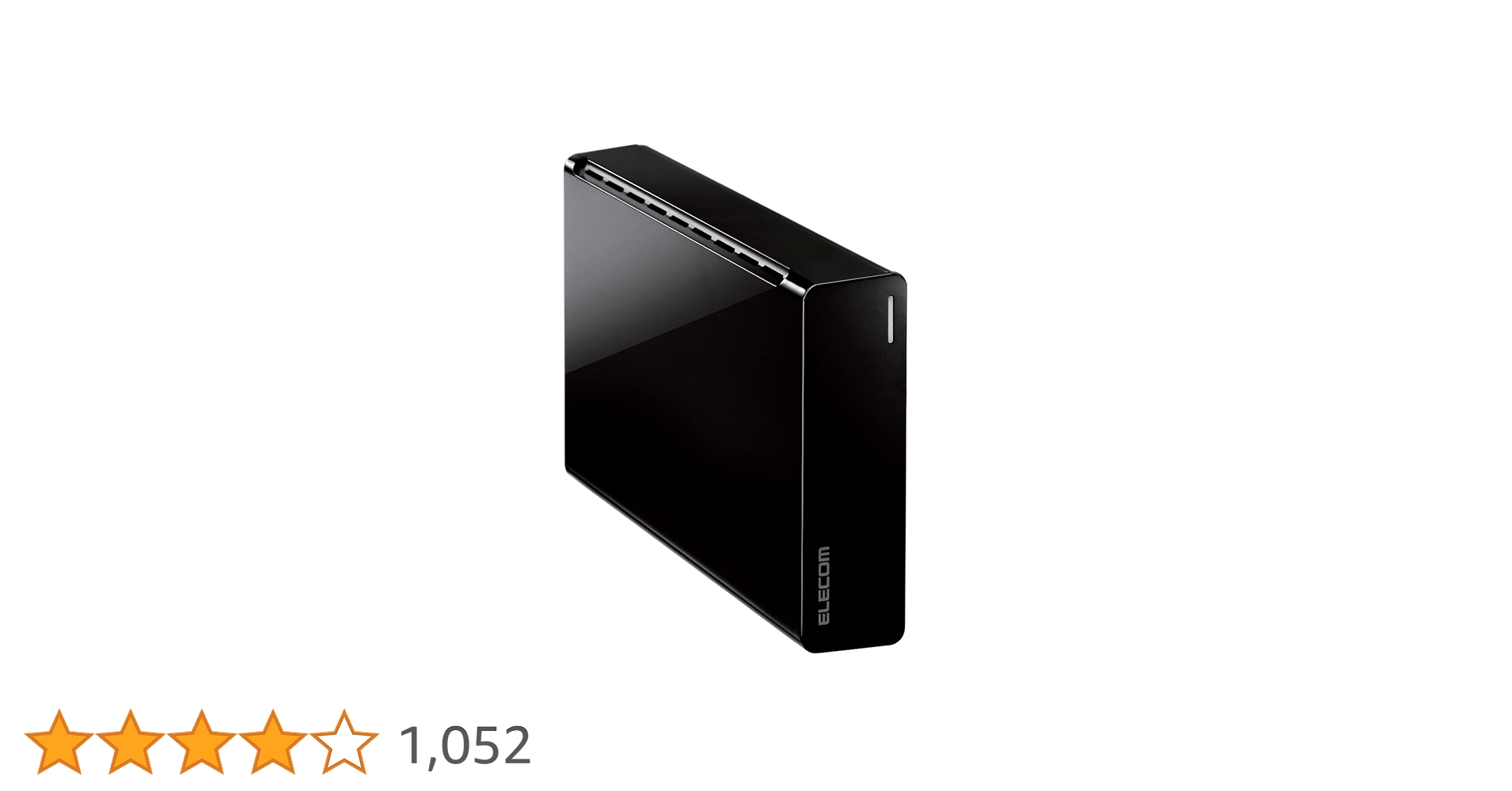 エレコム 外付けHDD ELD-HTV040UBK TV向け外付けハードディスク - ELD-HTV040UBK