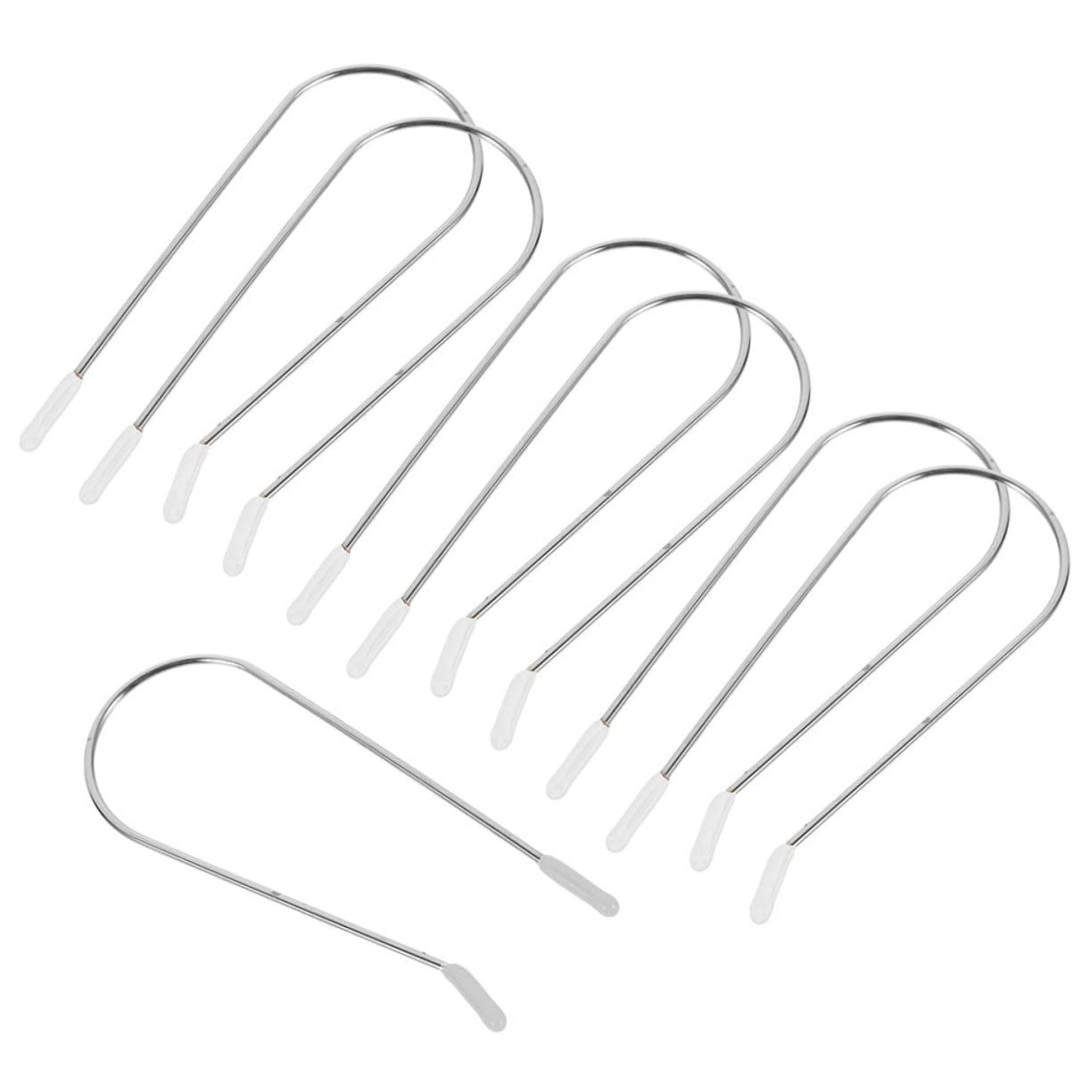 20pcs Electric Roller Clips Hot Curler Clips Replacement Hot Roller Clamps Jumbo Hot Roller Clips Hair Clip Roller Jaw Clamps White Electro-thermal 304 Stainless Steel Jaws