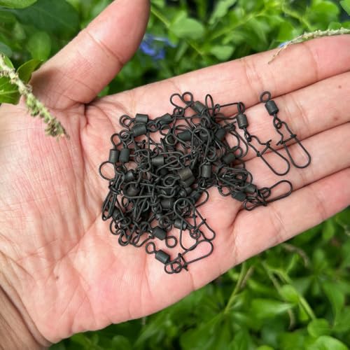 Conectores para pesca con giro y snap, 100 piezas miniatura 6