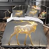 Photo Gallery riavbaodg set di biancheria da letto con stampa di sun elk 3d sacred elk easy care-set di federe copripiumino morbida microfibra per ragazzi,adolescenti,e adulti super king(260x220cm) Photo Gallery riavbaodg set di biancheria da letto con stampa di sun elk 3d sacred elk easy care-set di federe copripiumino morbida microfibra per ragazzi,adolescenti,e adulti super king(260x220cm)