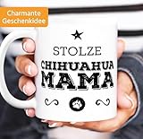 MoonWorks Kaffee-Tasse Stolze (style_variation) Mama (style_variation) Besitzerin Hundebesitzerin Weiss unisize