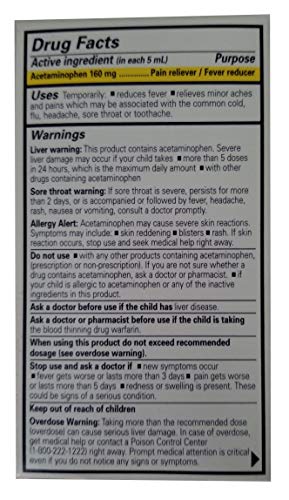 Little Remedies Fever Pain Reliever, 2 Fluid Ounces, Pack of 3 - Thumbnail 2