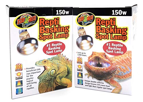 Zoo Med Repti Basking Spot Lamp Replacement Bulb 150 Watts - Pack of