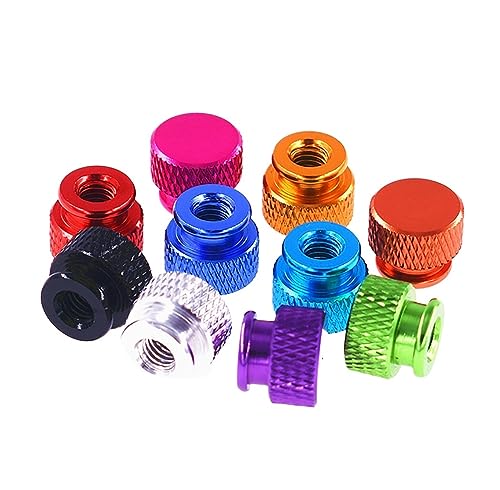 Rfdrr RFDRR Bunte Rändelmuttern 5 Stück