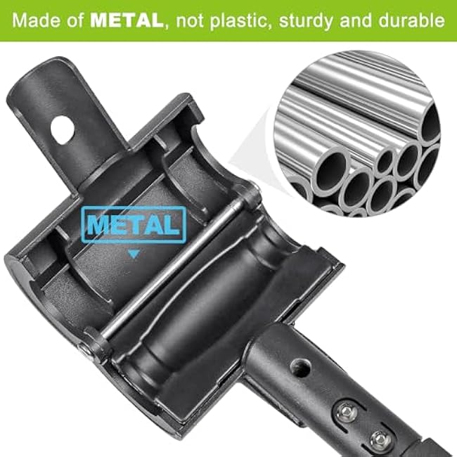 Kipika Adjustable Dumbbell to Barbell Converter - EZ Curling Bar Adapter - Versatile Weightlifting Equipment for Home Gym